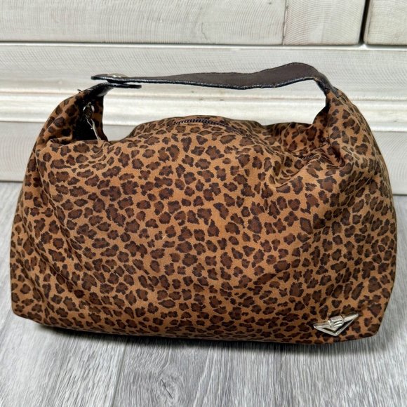 Bottega Veneta Handbags - BOTTEGA VENETA Leopard Print Small Handbag Pouch Pre-loved